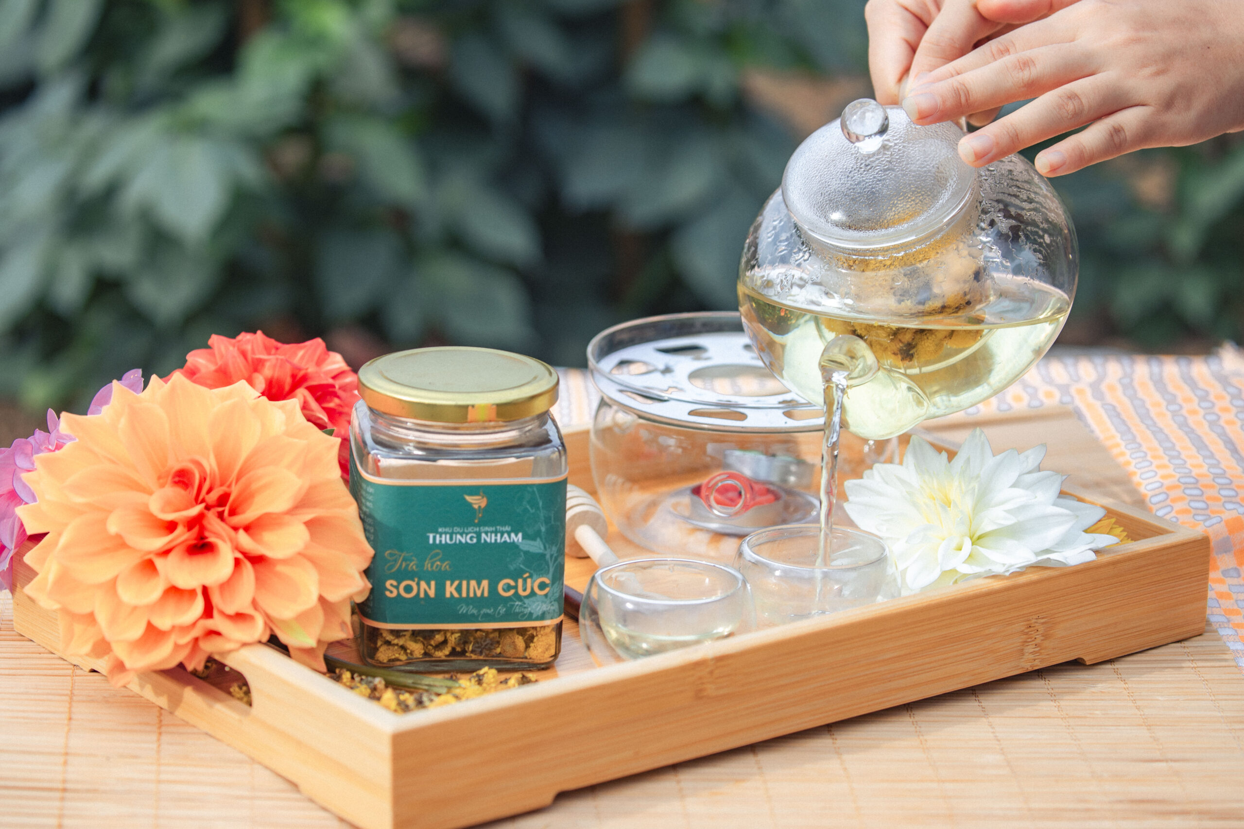 Thung Nham ra mắt sản phẩm trà hoa Sơn kim cúc