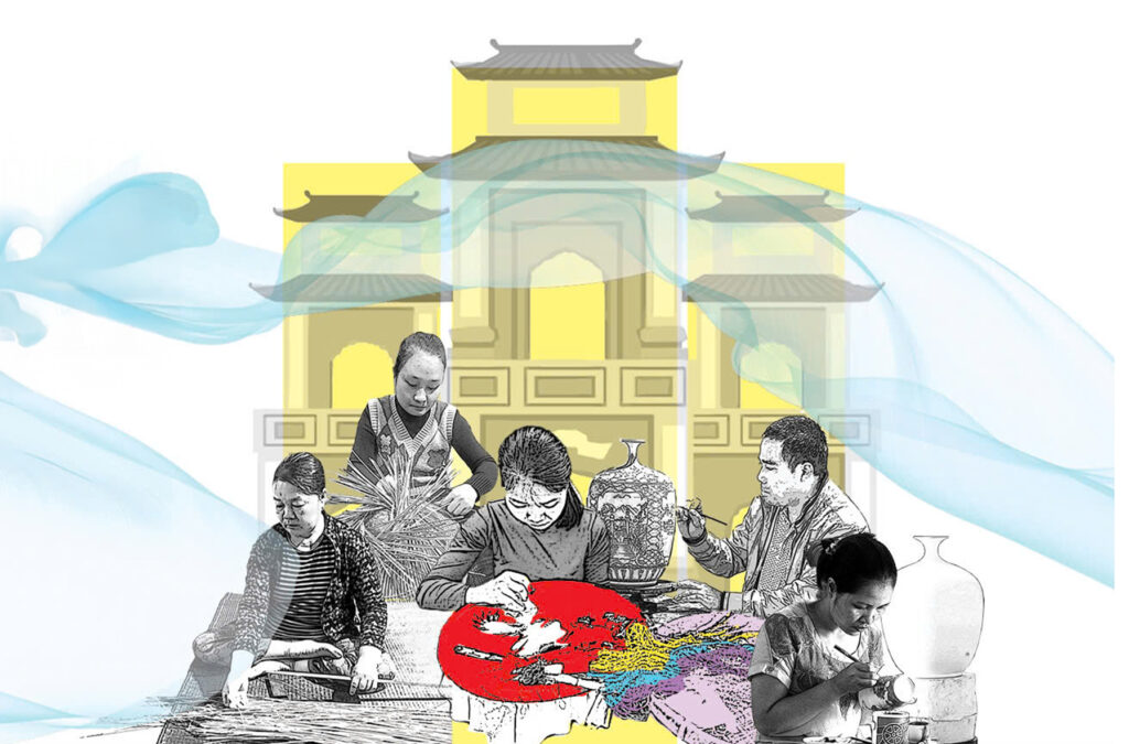 Không gian làng nghề truyền thống Ninh Bình