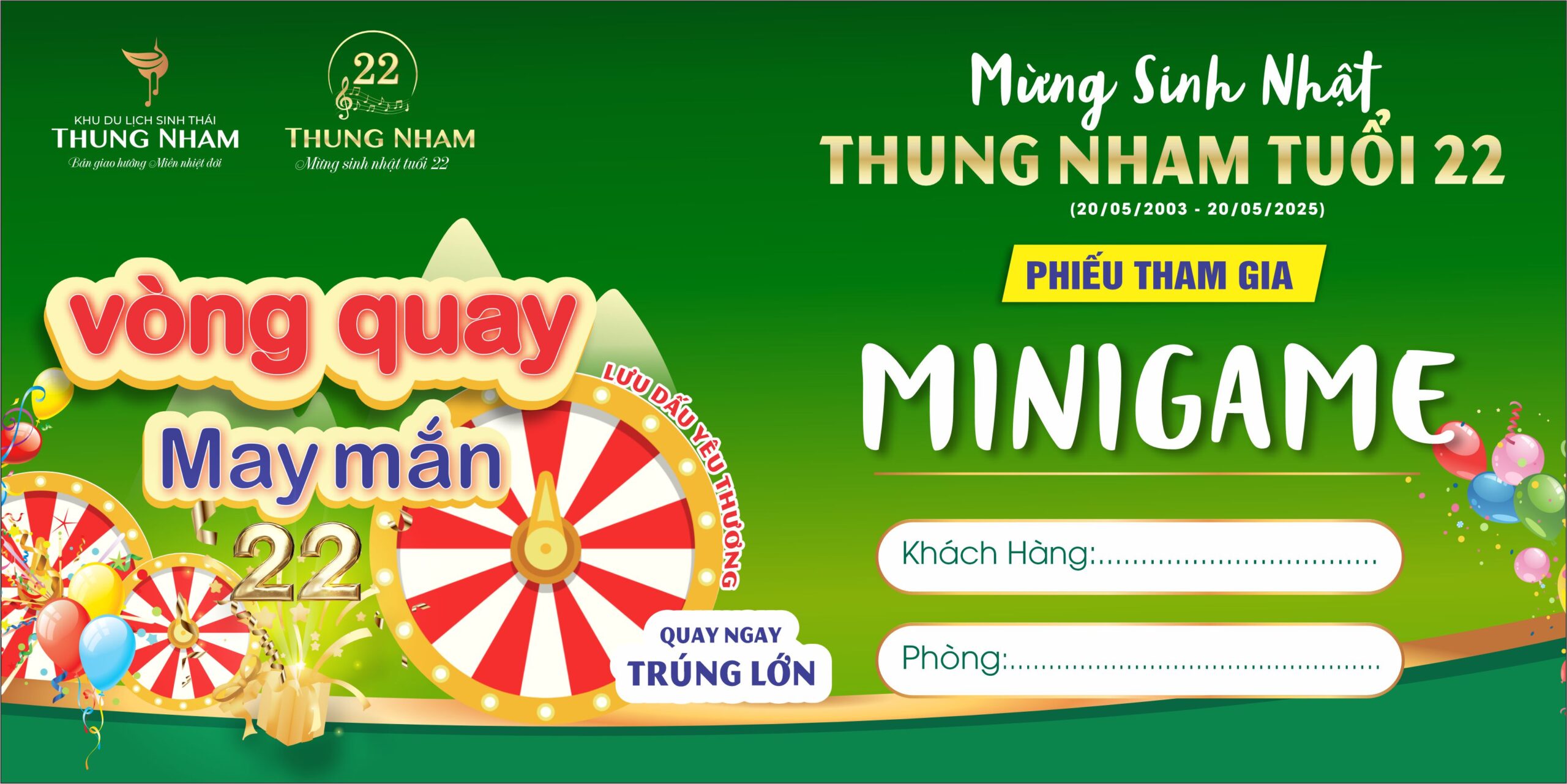 Thung Nham tuổi 22
