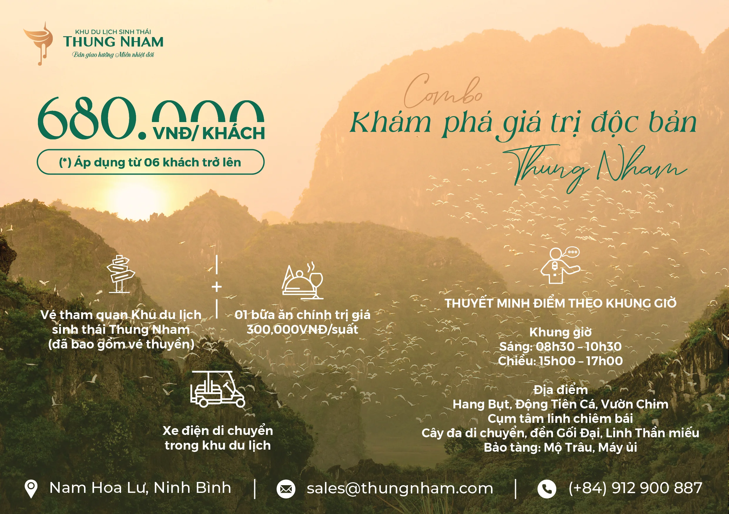 Combo Khám Phá Giá Trị Độc Bản – Lắng Nghe Giai Thoại Thung Nham
