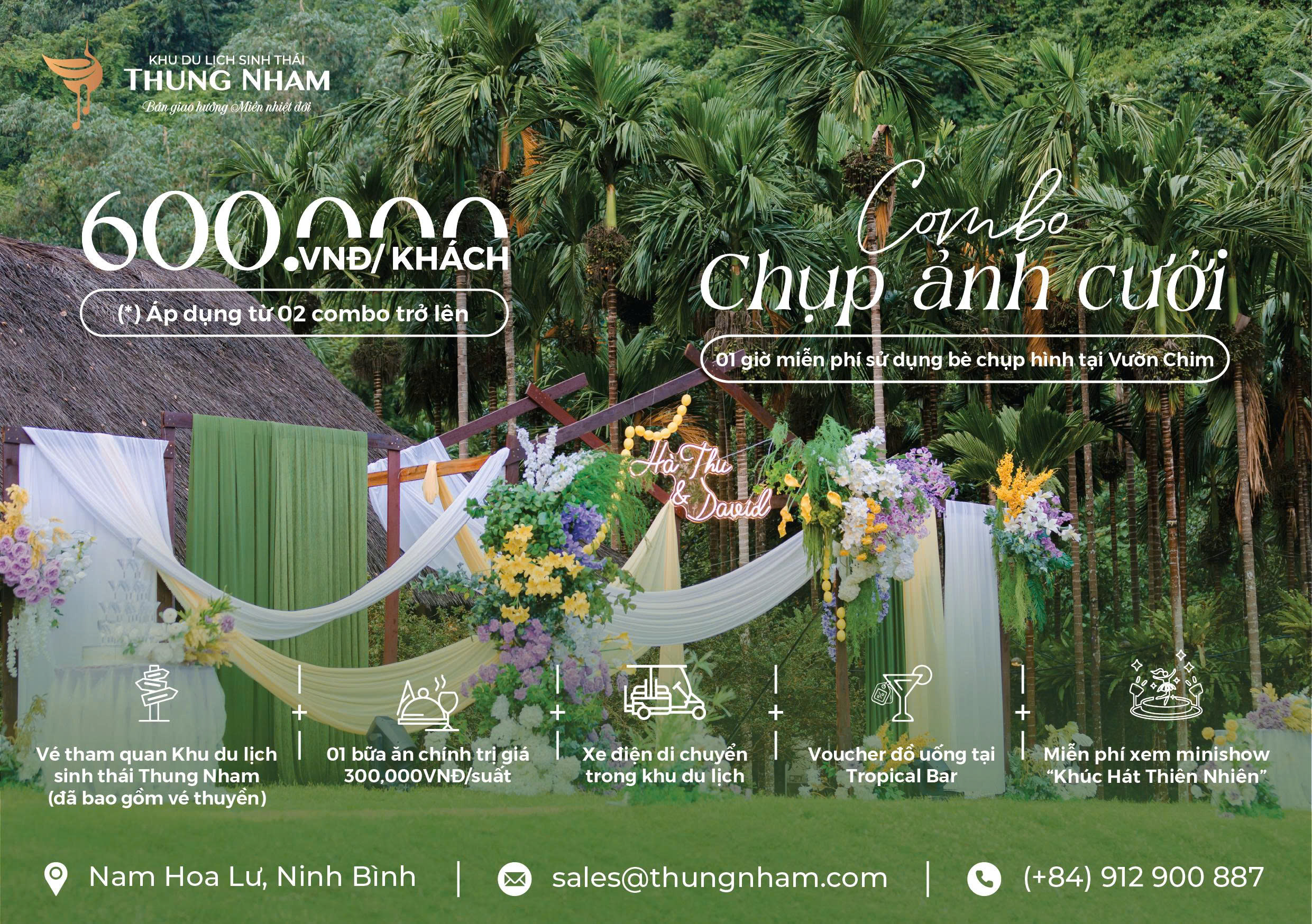 Combo Chụp Ảnh Cưới – Ghi Dấu Tình Yêu giữa Thung Nham